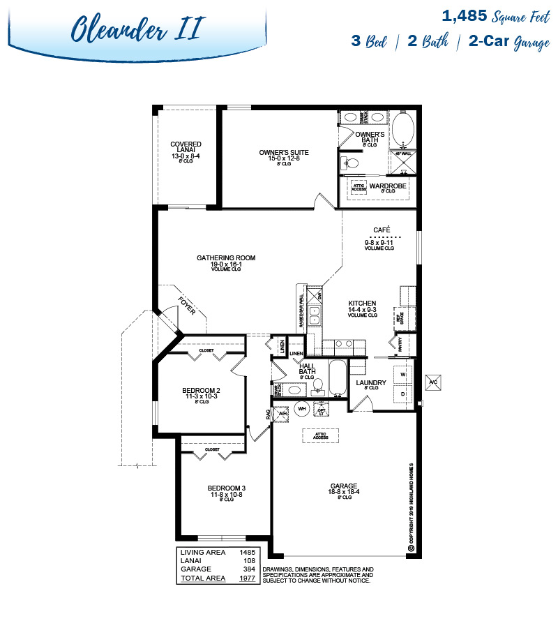 Oleander II Home Floor Plan