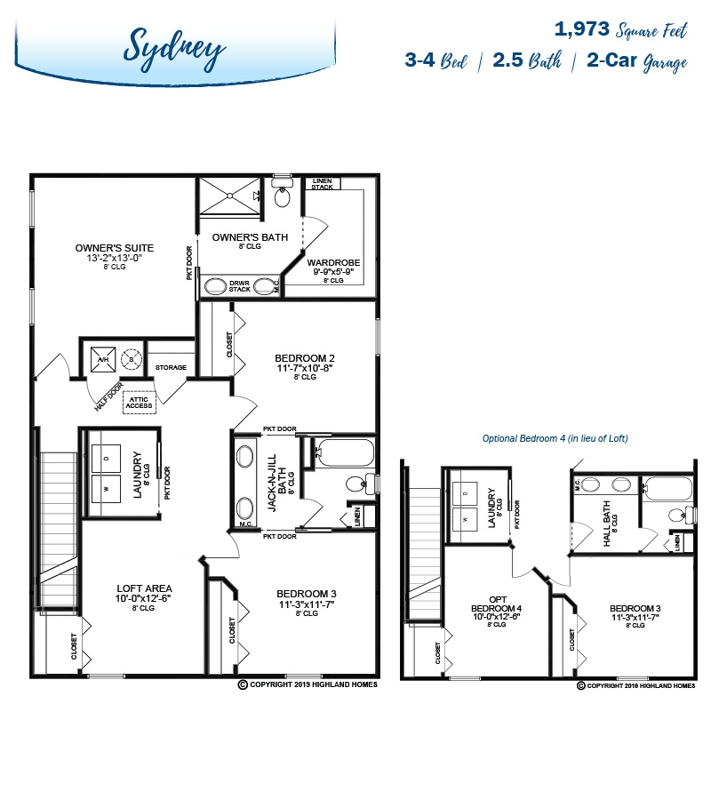 Sydney Home Floor Plan At Jackson Crossing In Palmetto Fl