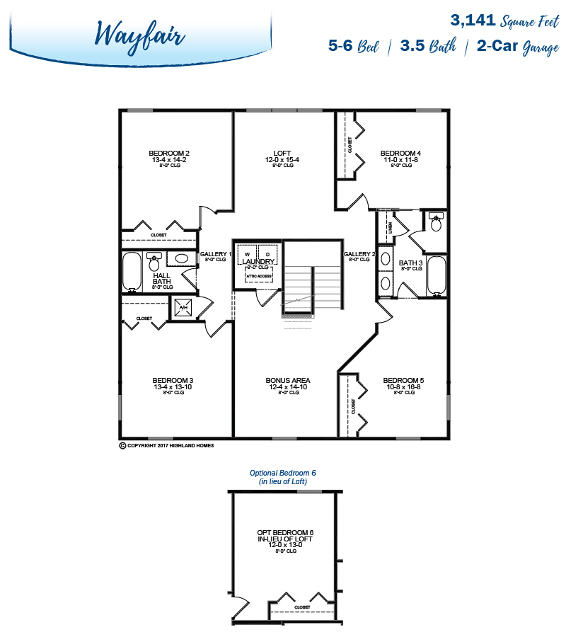 Wayfair Home Floor Plan at Wilder Oaks in Lakeland, FL