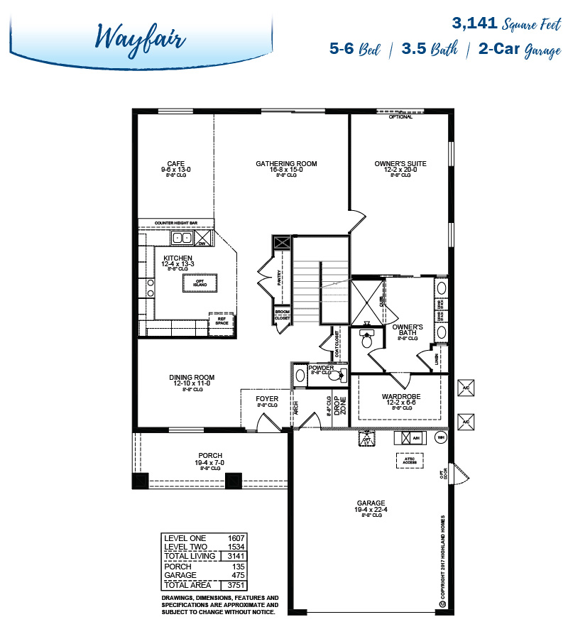 Wayfair Home Floor Plan at Auburn Cove in Auburndale, FL